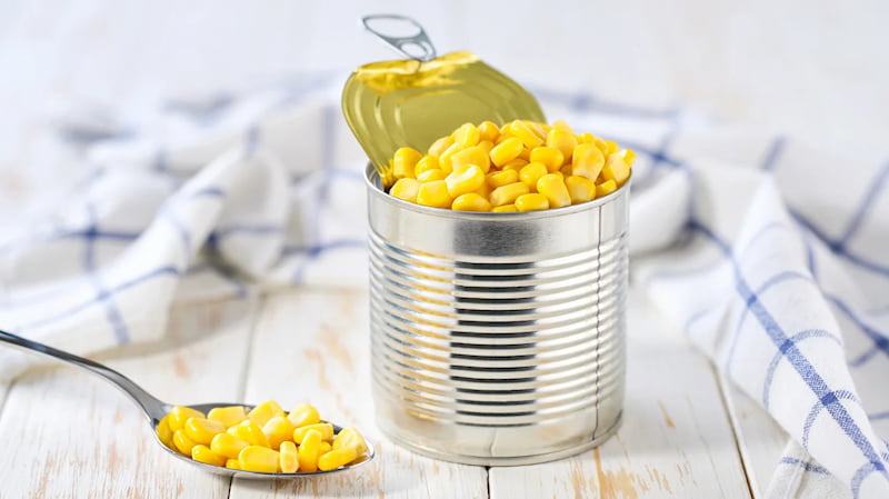 کنسرو ذرت بزرگ مناسب خانواده ها و مجموعه های غذایی